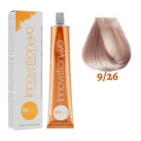 Крем-фарба для волосся BBCos Innovation Evo №9.26 Very Light Pink Blond 100 мл 00-00023167 фото