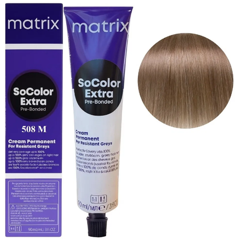Крем-фарба для волосся Matrix Socolor Beauty Extra №508M світлий блондин мокка 90 мл 00-00026545 фото