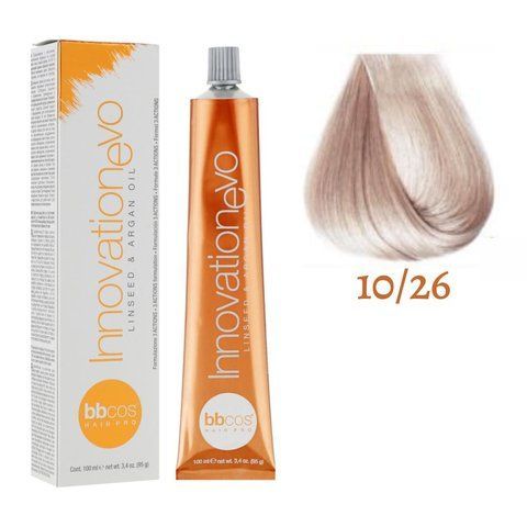 Крем-краска для волос BBCos Innovation Evo №10.26 Blond Extra Light Pink 100 мл 00-00023078 фото