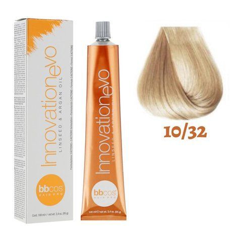 Крем-краска для волос BBCos Innovation Evo №10.32 Blond Extra Light Honey 100 мл 00-00023079 фото