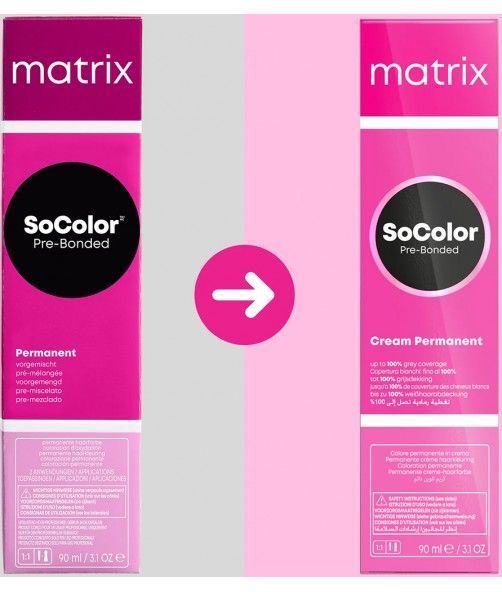 Крем-краска Matrix SoColor Pre-Bonded Cream №4AA Шатен глубокий пепельный 90 мл 00-00026638 фото
