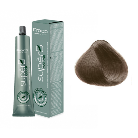 Краска для волос безаммиачная Pro.Color Super B Hair Color Cream №7.1 Ash Blonde 100 мл 00-00021245 фото