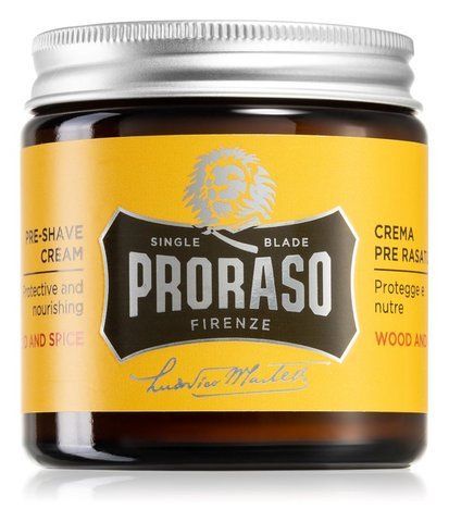 Крем перед голінням Proraso Wood and Spice Pre-Shaving Cream 100 мл 00-00015451 фото