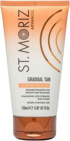 Лосьйон для поступової автозасмаги з шимером St.Moriz Advanced Illuminating Gradual Tan 150 мл 00-00025420 фото