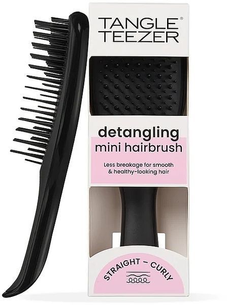 Щітка для волосся Tangle Teezer The Ultimate Detangler Mini Liquorice Black 00-00027659 фото