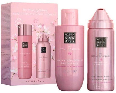 Набор подарочный Rituals The Ritual Of Sakura New Ultimate Nourishment 2в1 00-00027552 фото