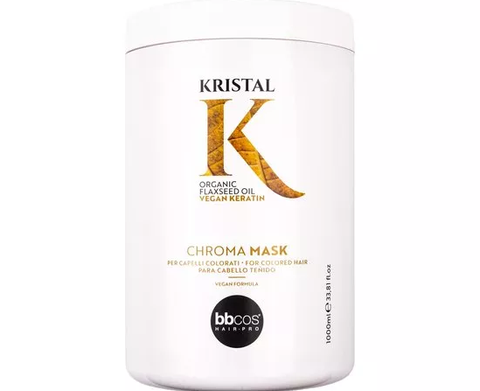 Маска для фарбованого волосся BBcos Kristal Chroma Mask 1000 мл 00-00026018 фото