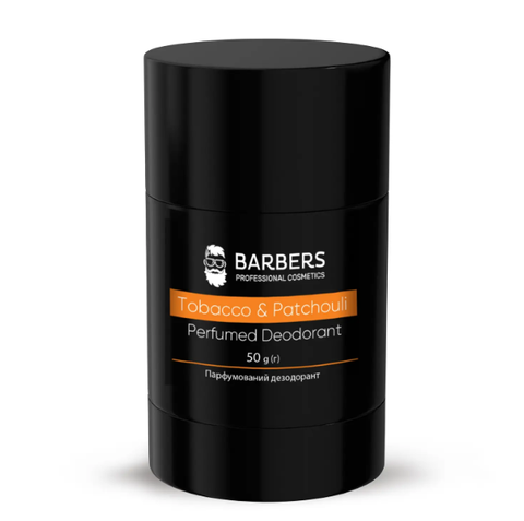 Дезодорант парфюмированный Barbers Tobacco & Patchouli 50 г 00-00024637 фото