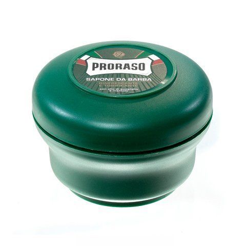 Мило з екстрактом евкаліпта і ментолом для гоління Proraso Green Line Refreshing Soap 150 мл 00-00009172 фото