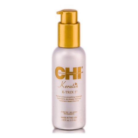 Крем для укладки зі зволожуючим ефектом CHI Keratin K-Trix 5 Smoothing Treatment 115 мл 00-00012138 фото