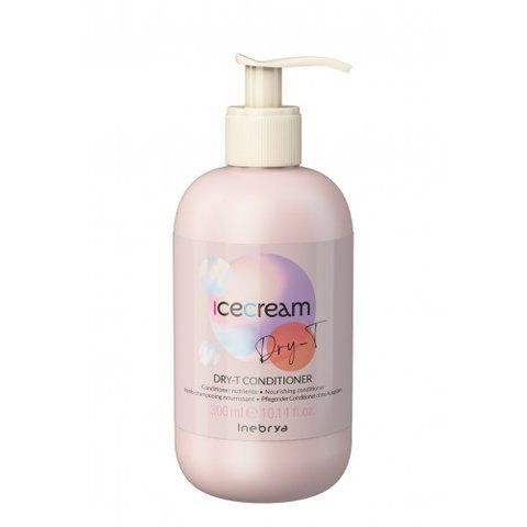 Кондиціонер для сухого, кучерявого й фарбованого волосся Inebrya Dry-T Conditioner 300 мл 00-00021335 фото