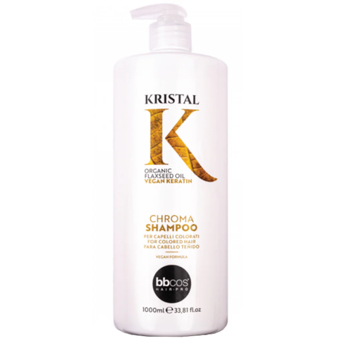 Шампунь для фарбованого волосся BBCos Kristal Chroma Shampoo 1000 мл 00-00026020 фото