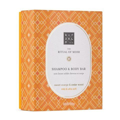Шампунь твердый для волос Rituals The Ritual Of Mehr Shampoo & Body Bar 100 мл 00-00025451 фото