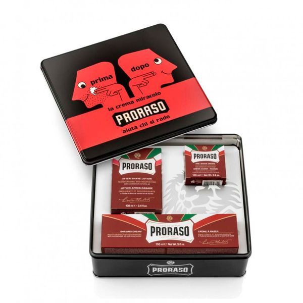 Набір подарунковий для гоління з 3-х предметів Proraso vintage selection primadopo 00-00012880 фото