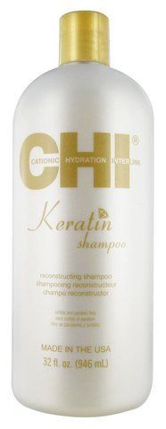 Шампунь відновлюючий з кератином Chi Keratin Reconstructing Shampoo 946 мл 00-00011508 фото