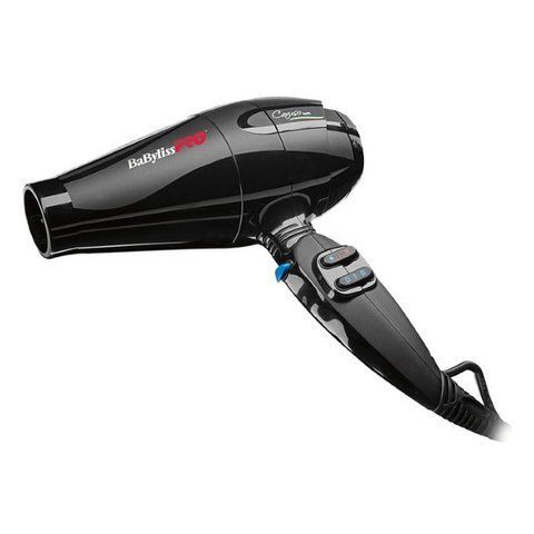 Фен для волос с ионизацией BaByliss Pro Caruso Ionic черный 2200-2400W 00-00002218 фото