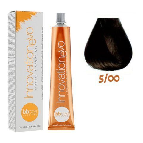 Крем-фарба для волосся BBCos Innovation Evo №5.00 Light Intense Chestnut 100 мл 00-00023101 фото