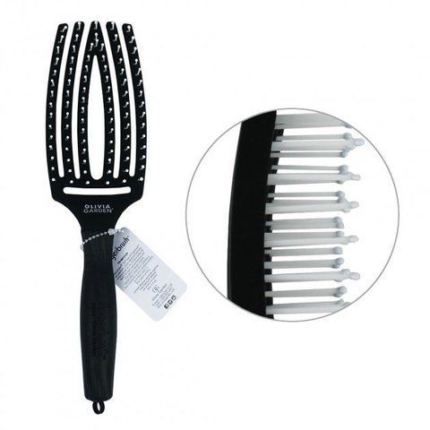 Щітка для волосся Olivia Garden Finger Brush Medium 00-00001529 фото
