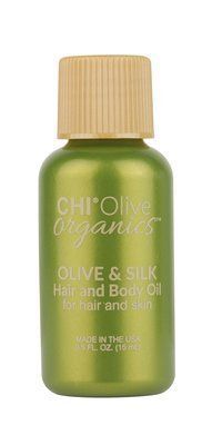 Олія для волосся і тіла Chi Olive Organics Olive & Silk Hair and Body Oil 15 мл 00-00016393 фото