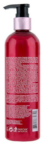 Шампунь для окрашенных волос CHI Rose Hip Oil Color Nurture Protecting Shampoo 340 мл 00-00011500 фото