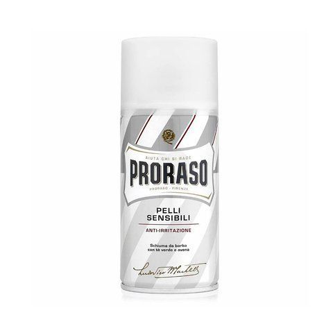 Піна для гоління для чутливої шкіри Proraso White Line 300 мл 00-00009175 фото