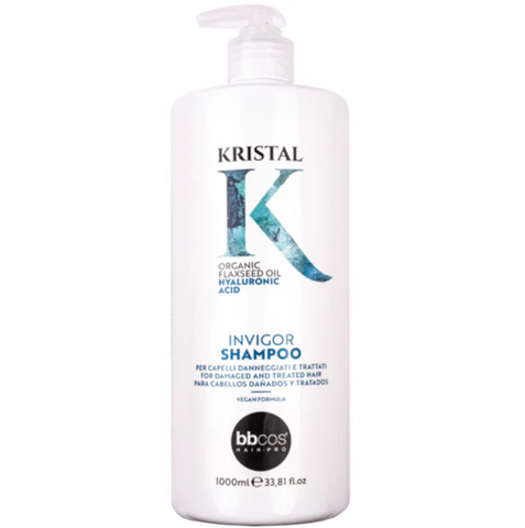 Шампунь для пошкодженого волосся BBcos Kristal Invigor Shampoo 1000 мл 00-00026034 фото