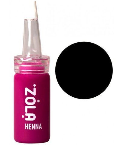 Хна-корректор для бровей Zola Henna №08 Black 10 г 00-00021932 фото