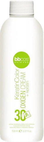 Окисник кремоподібний BBcos Keratin 30 volume 9% 150 мл 00-00023350 фото