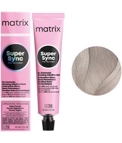 Крем-фарба безаміачна Matrix Super Sync Pre-Bonded №10NV Extra light blond natural purple 90 мл 00-00024972 фото