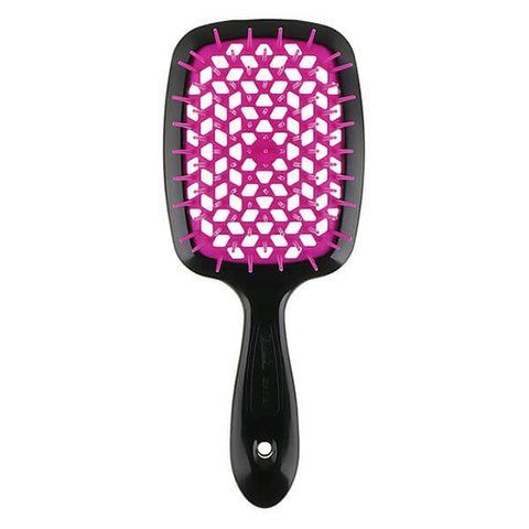 Щітка для волосся Janeke Superbrush SMALL Чорно-рожева 00-00022827 фото