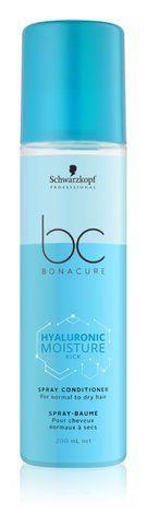 Спрей-кондиціонер для зволоження Schwarzkopf Professional BC Hyaluronic Spray Conditioner 200 мл 00-00019975 фото