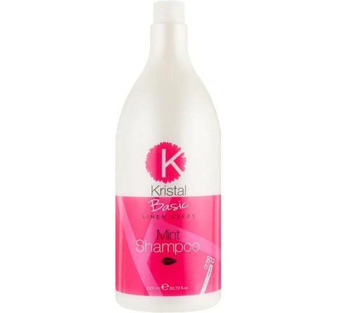 Шампунь с экстрактом мяты для волос BBcos Kristal Basic 1500 мл 00-00023306 фото