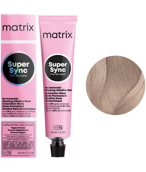 Крем-краска безаммиачная Matrix Super Sync Pre-Bonded №11P Ultra light blonde pearl 90 мл 00-00024975 фото